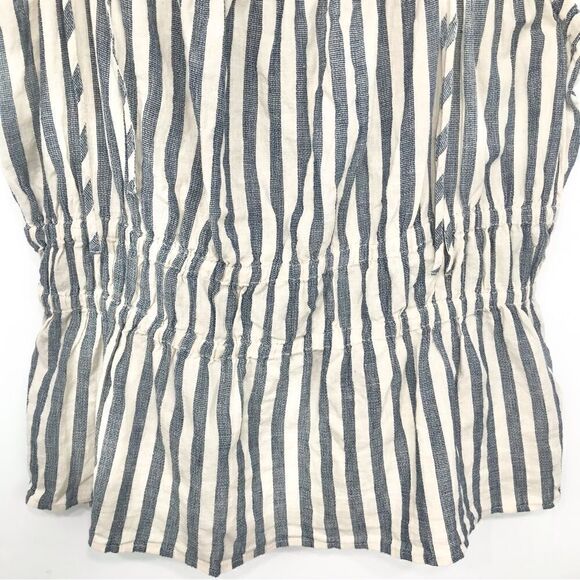 Universal Thread Blue White Striped Nautical Beach Cotton Tank Top - Picture 3 of 11